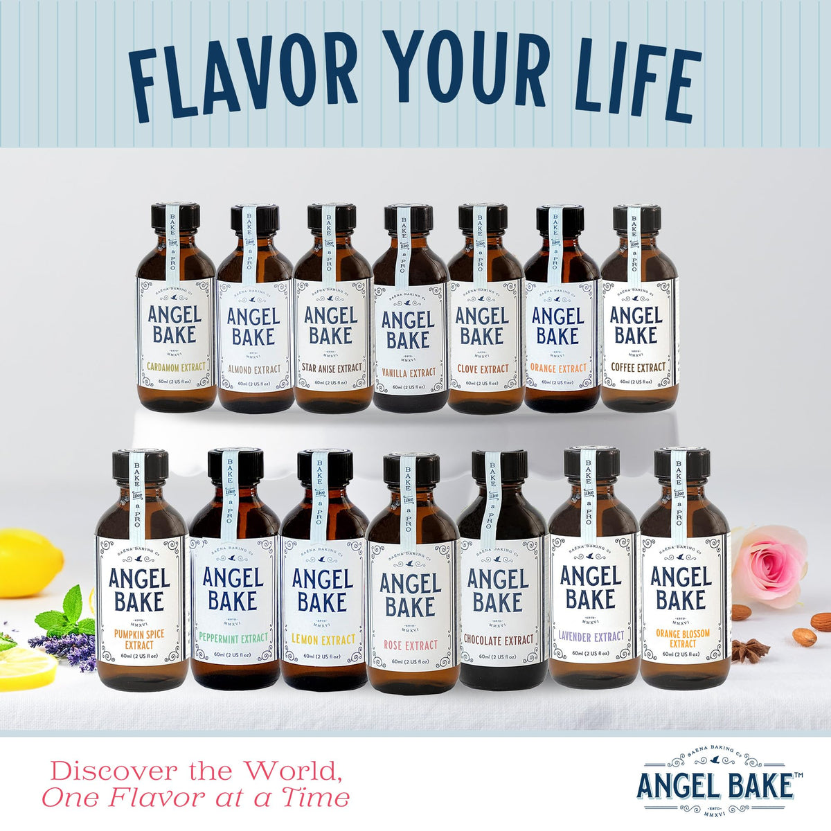 Vegan, keto-friendly flavor option from SAENA BAKING CO for desserts.