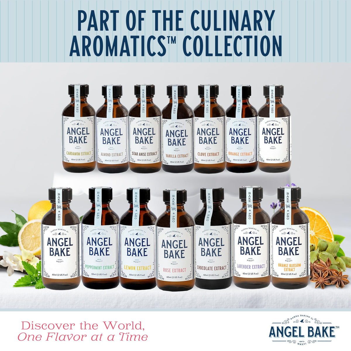SAENA BAKING CO rose extract with dropper provides easy flavor control