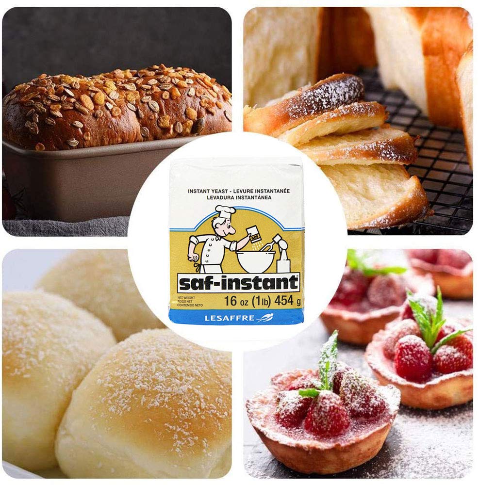 SAF Instant Gold dough rise shows reliable fermentation in warm environments.