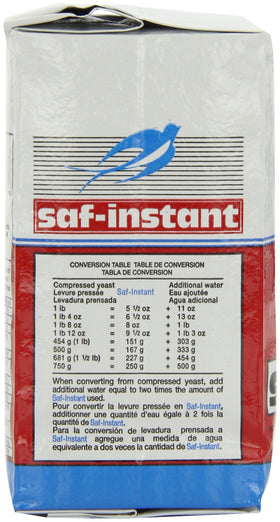 SAF Instant Yeast with artisan bread dough, reliable 1:1 substitution