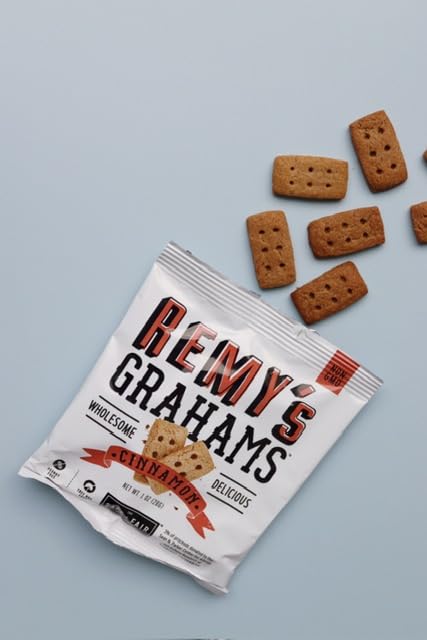 Safe + Fair Remy’s Cinnamon Grahams bite-sized treats for family gatherings