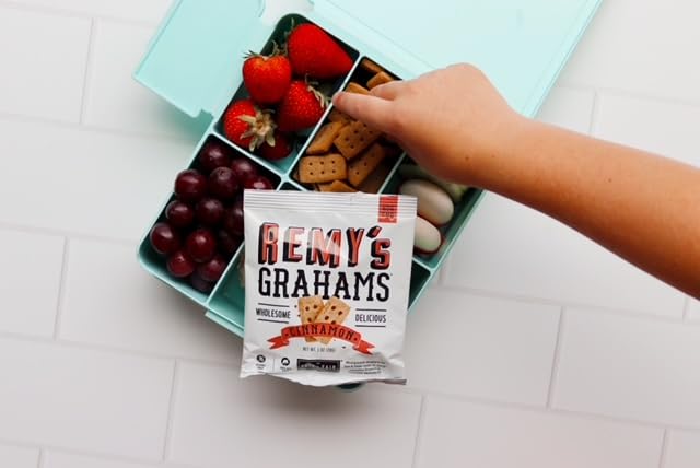Remy’s Cinnamon Grahams produced in a peanut- and tree-nut-free facility