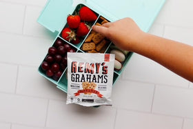 Remy’s Cinnamon Grahams produced in a peanut- and tree-nut-free facility