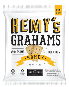 Grahams in lunchbox demonstrate a tasty, convenient school snack.