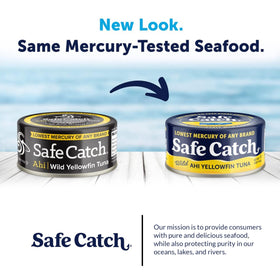 Safe Catch serving ideas: tuna salad on greens for a nourishing lunch.