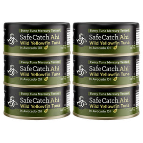 Safecatch sustainability label MBAY signals responsible sourcing for eco-friendly meals.