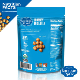 Saffron Road Organic Chickpeas are certified Halal and Kosher, gluten-free and Non-GMO.