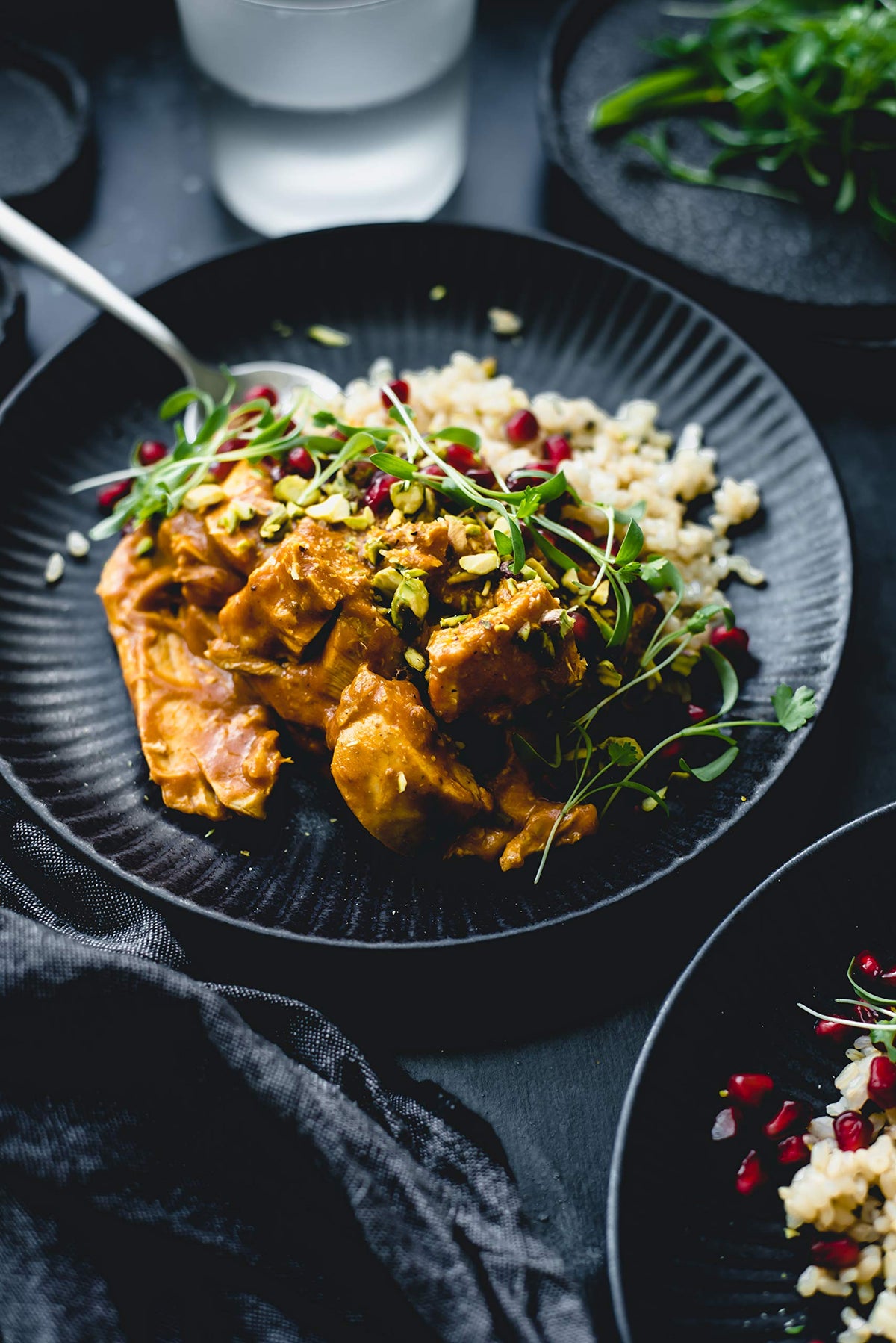 Saffron Road Tikka Masala served over rice or noodles