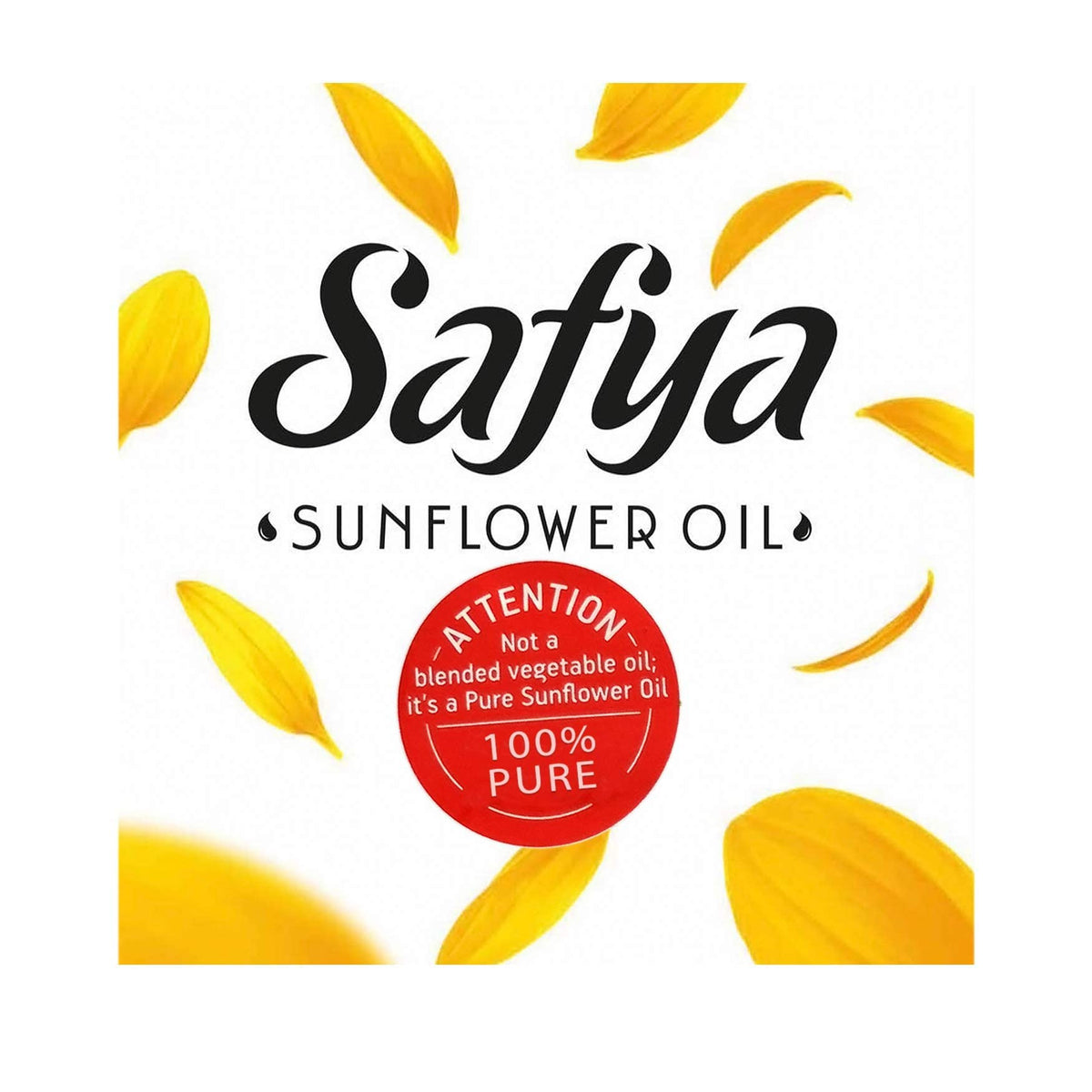 Kitchen scene with Safya sunflower oil ready for everyday meals.