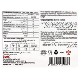 Close-up of Safya label, highlighting purity and Turkish origin.