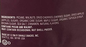 Sahale Maple Pecan Glazed Mix served in a bowl for sharing.