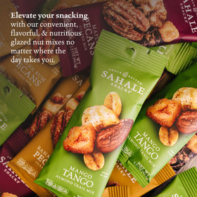 Sahale Snacks Mango Tango serving ideas for hiking trips and office breaks