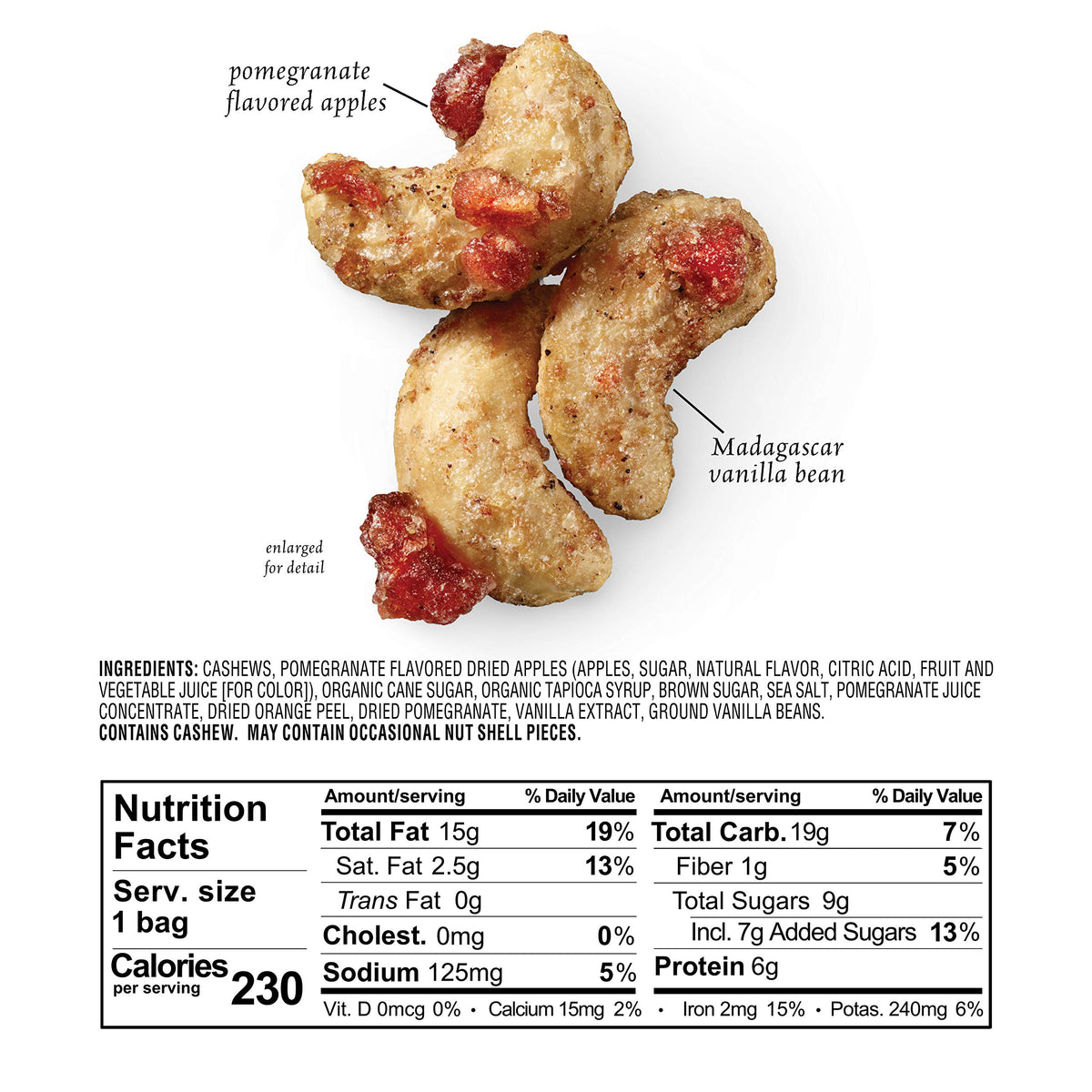 18-pack display emphasizes convenient grab-and-go snacking throughout the day.