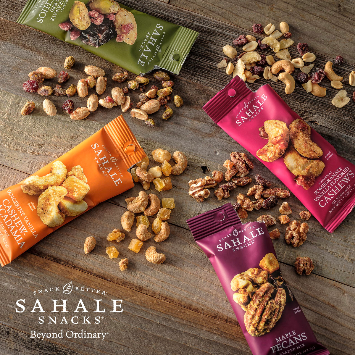 Sahale Snacks on-the-go snack idea for busy days and travel