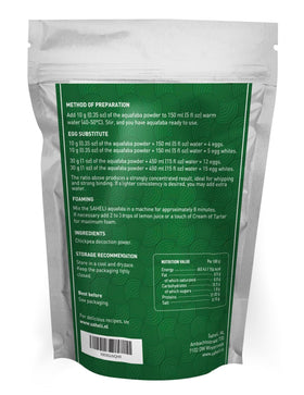 Saheli Aquafaba Powder creates cocktail foam with strong stability