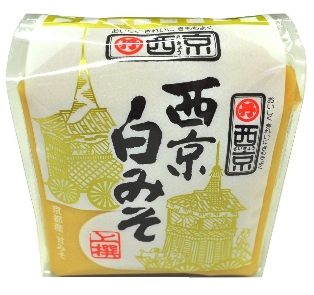 Saikyo Miso White Miso bottle enhances soups and sauces with rich umami.