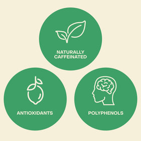 Saint James iced tea label close-up, showcases organic ingredients and allergen-free claim