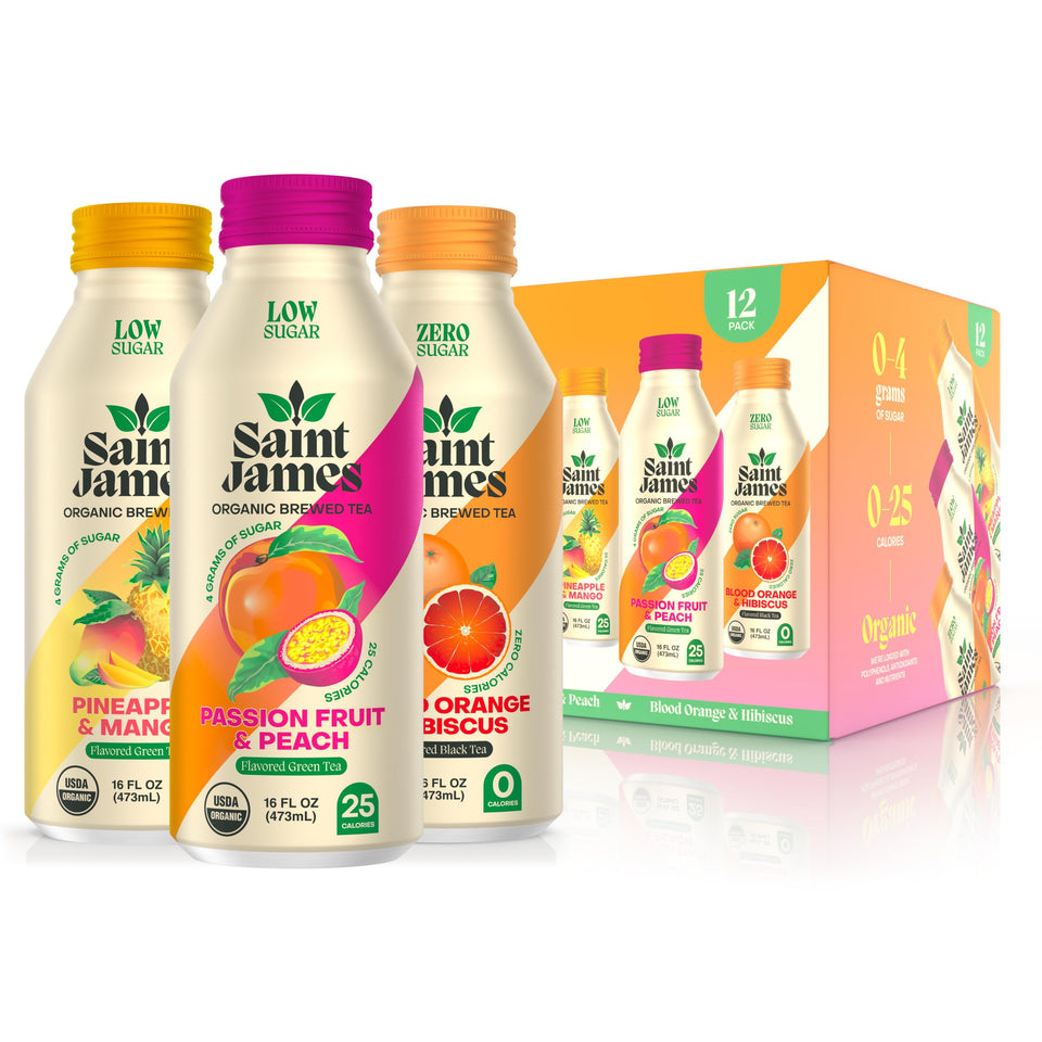Saint James Paradise Pack with 12 bottles, ideal for gatherings and everyday refreshment.