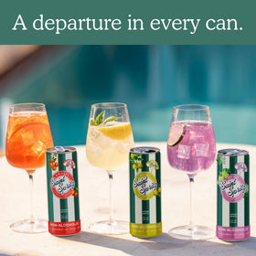 Saint Spritz 12-pack display showcases all flavors for entertaining and gifting