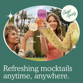 Saint Spritz Virgin Sicily can delivers lemon-basil aroma for a zesty, herbaceous sip