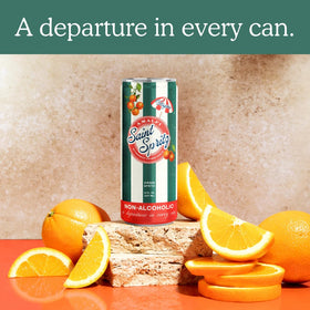 Saint Spritz Virgins amalfi-coast-vibe can evoke Italian vacation without alcohol