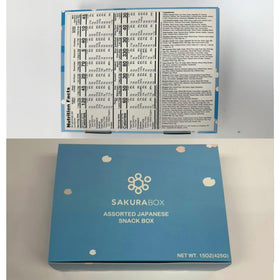 Sakura Box dagashi ideal for parties and small gifts