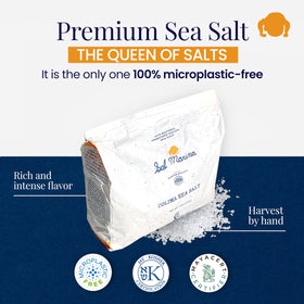 SAL MARINA LA CENTRAL hand harvested salt crystals showcase artisanal quality