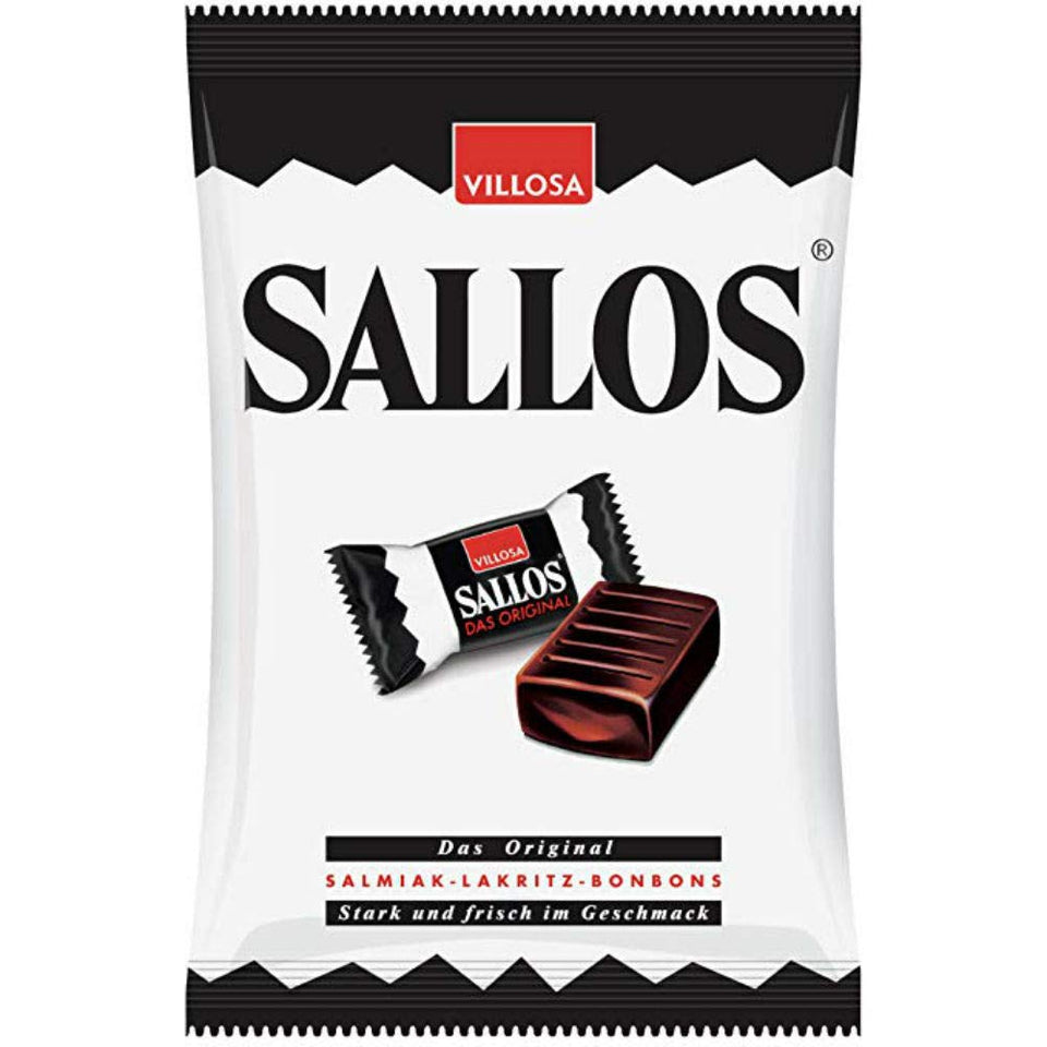 Sallos Licorice The Original 2-pack front view, ideal for sharing with friends.