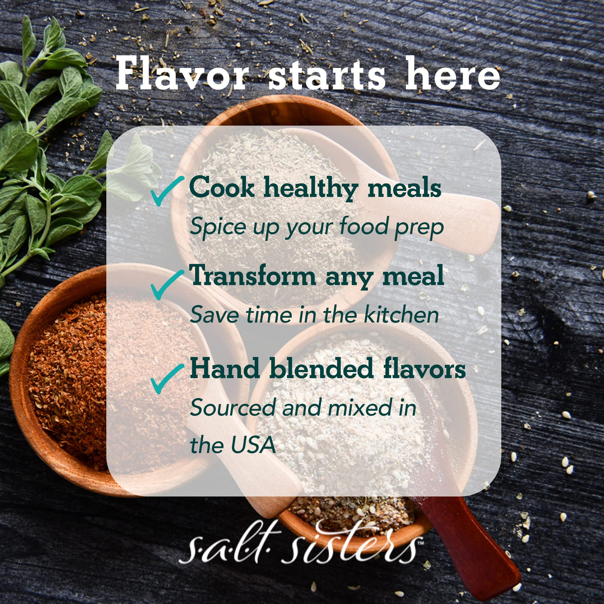 Charmane's Bread Dip's sun-dried tomato and garlic notes enhance dressings.