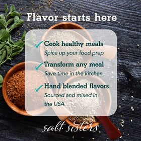 Charmane's Bread Dip's sun-dried tomato and garlic notes enhance dressings.