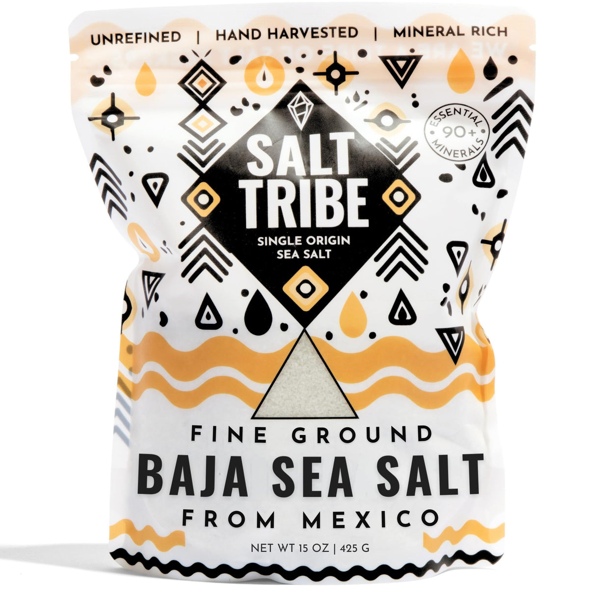 Salt Tribe Baja Sea Salt fine grain crystals for flavorful cooking