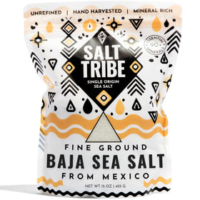 Salt Tribe Baja Sea Salt fine grain crystals for flavorful cooking