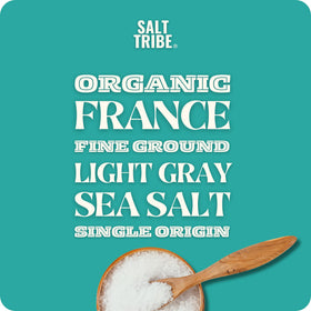Salt Tribe sea salt harvesting process illustrates sustainable sourcing.