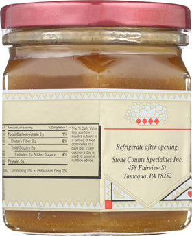 Salthouse & Peppermongers Honeycup Mustard on a sandwich for tangy depth.