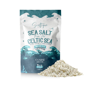 Saltique French sea salt coarse 1lb crystals for rich, savory flavor