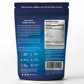 Saltix Baja sea salt sprinkled on roasted vegetables for flavor.