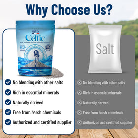 Saltix Grey Sea Salt rich in minerals for natural flavor depth