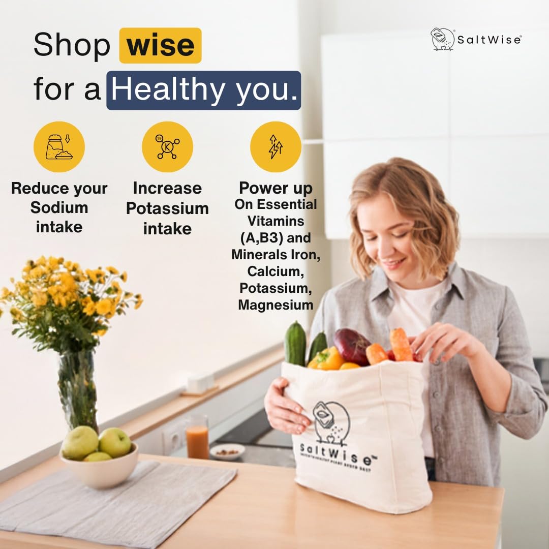 SaltWise Salicornia White Salt hydration glass — plant-based electrolyte option for hydration.