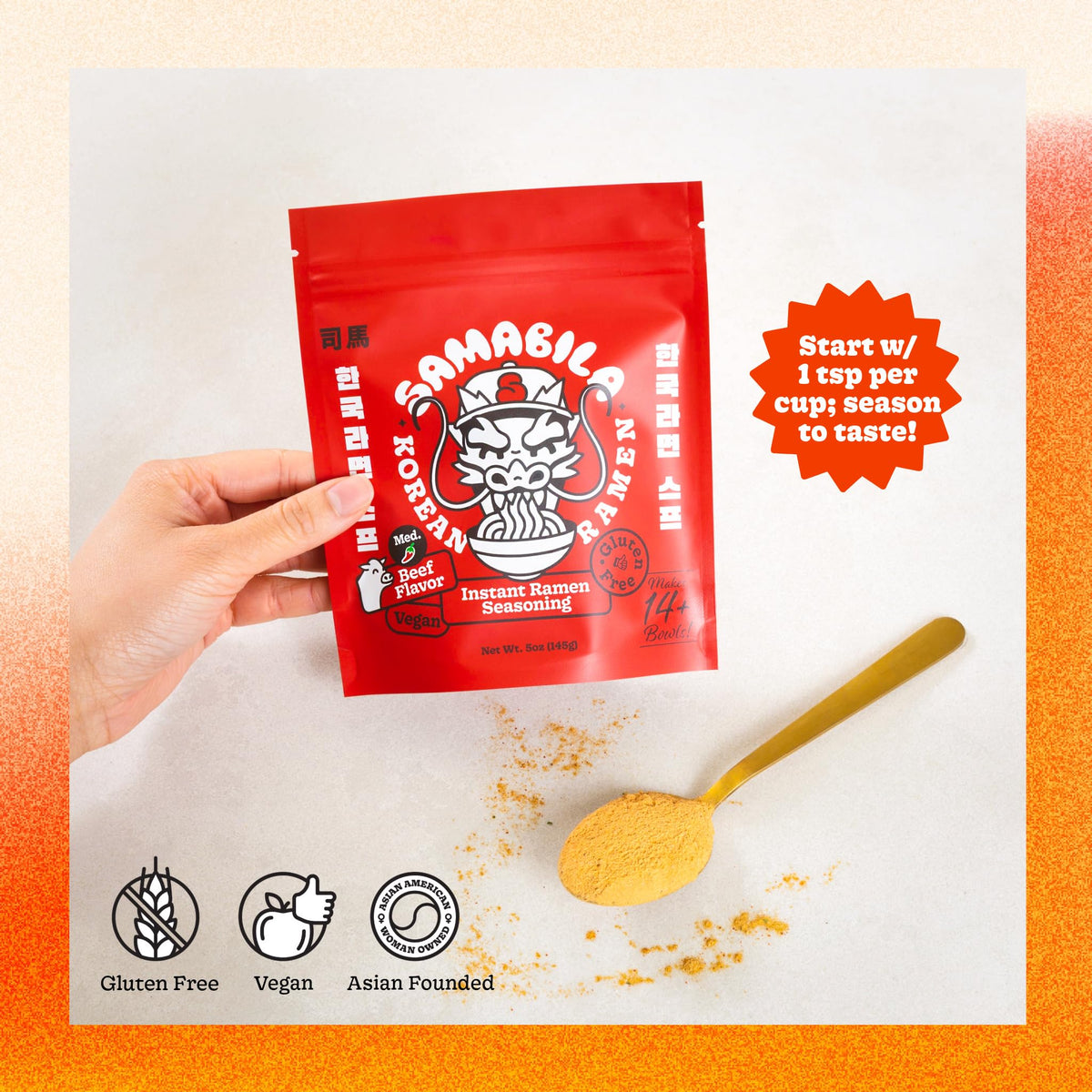 SAMABILA seasoning enhances stir fries with beef and vegetables