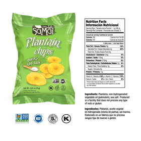 Samai handpicked plantains ensure fresh, high-quality snacks.