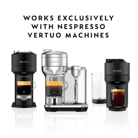 SAMRA ORIGINS Togetherness Blend in Vertuo brew demonstrates smooth honeyed notes.