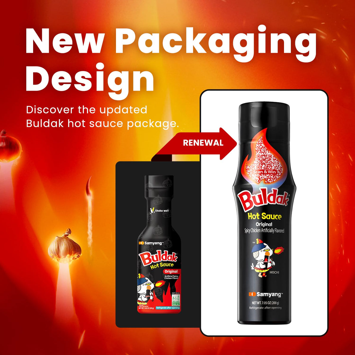 Samyang Buldak Original ingredient list foregrounding versatile flavor notes