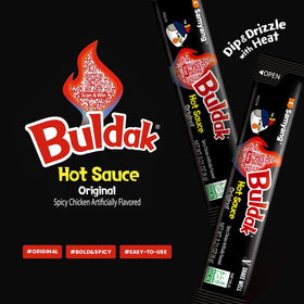 Samyang Buldak 6g sachets for precise portions.
