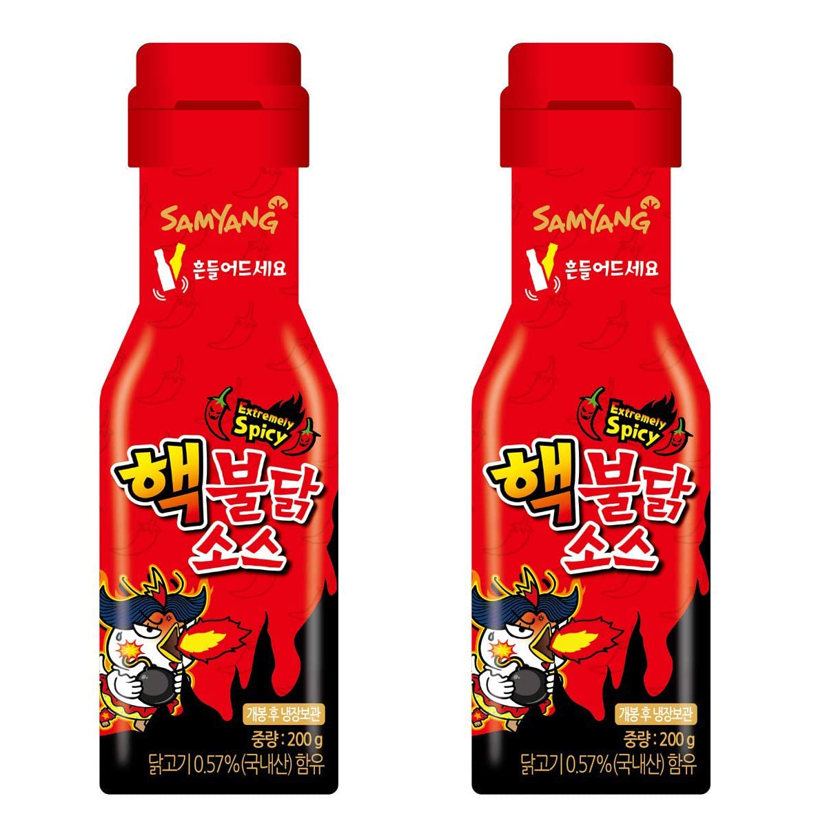 Samyang Bulldark Spicy Chicken Sauce 200g pack ready for bold meals