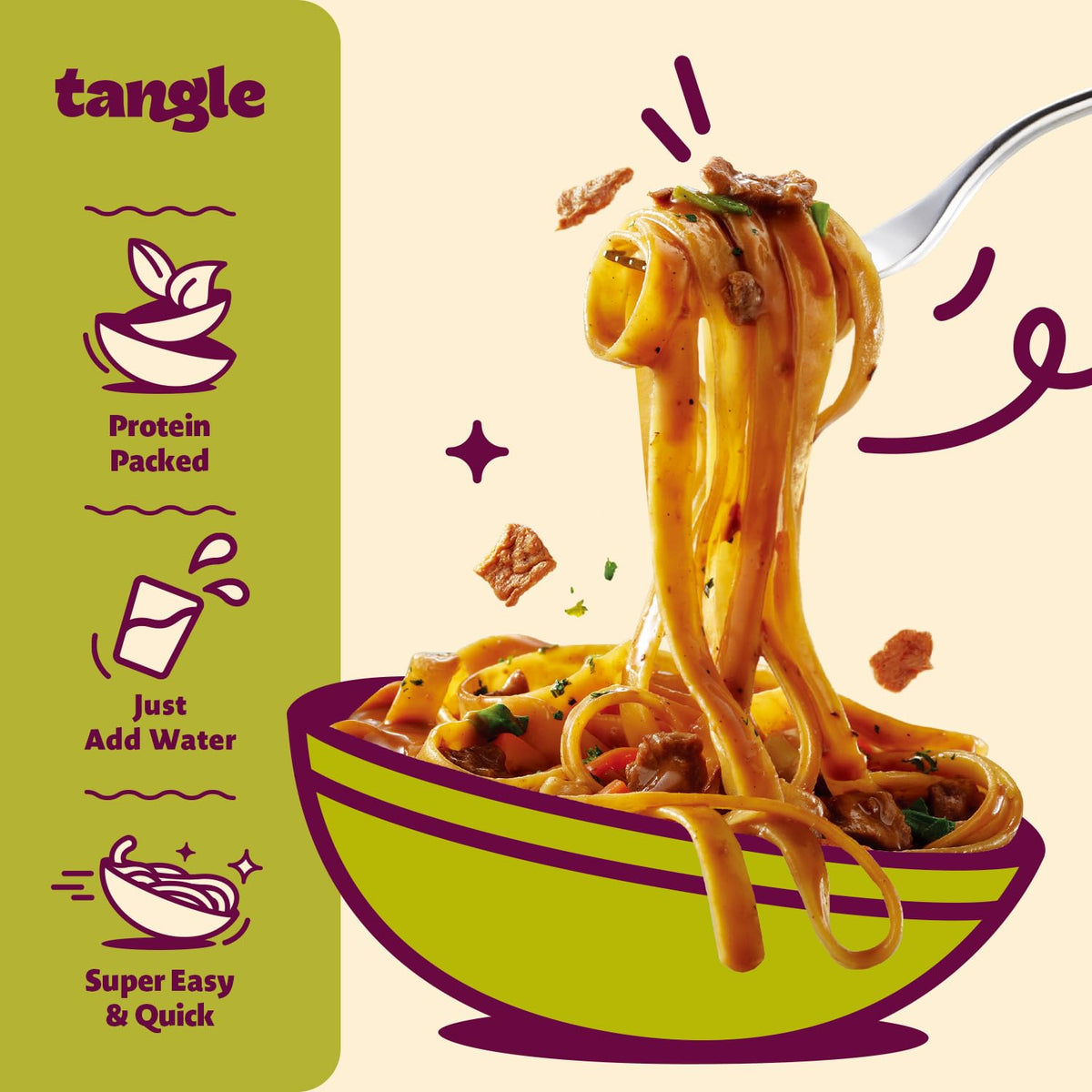 Samyang Tangle Bulgogi Alfredo is mukbang-ready for sharing.