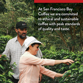 San Francisco Bay Coffee aroma fills your kitchen, inviting a bold morning ritual.