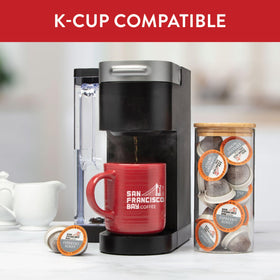 San Francisco Bay compostable pod packaging highlights plant-based materials
