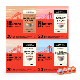 San Francisco Bay Distinct Assortment Pack front view for versatile coffee lovers