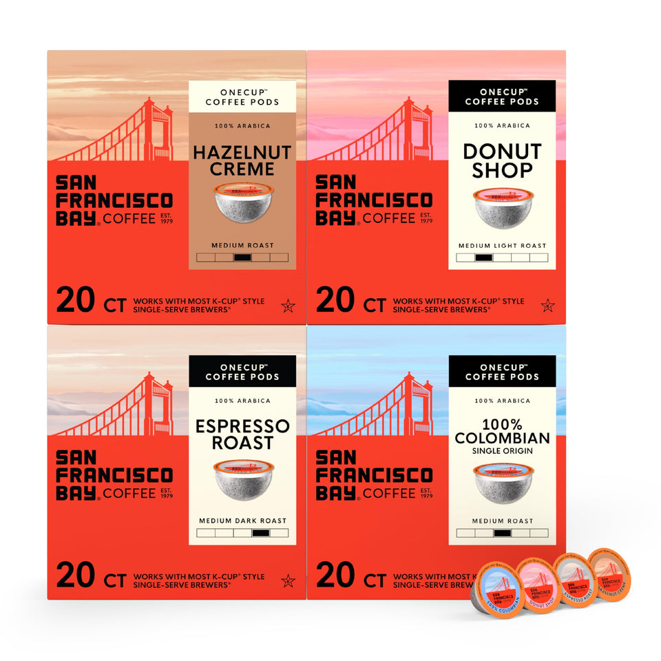 San Francisco Bay Distinct Assortment Pack front view for versatile coffee lovers