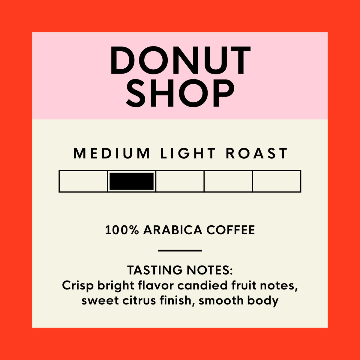 Closeup of Donut Shop pod surface showing texture and aroma